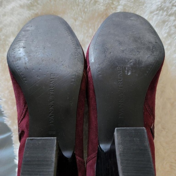 Ivanka trump suede Booty - Picture 2 of 3